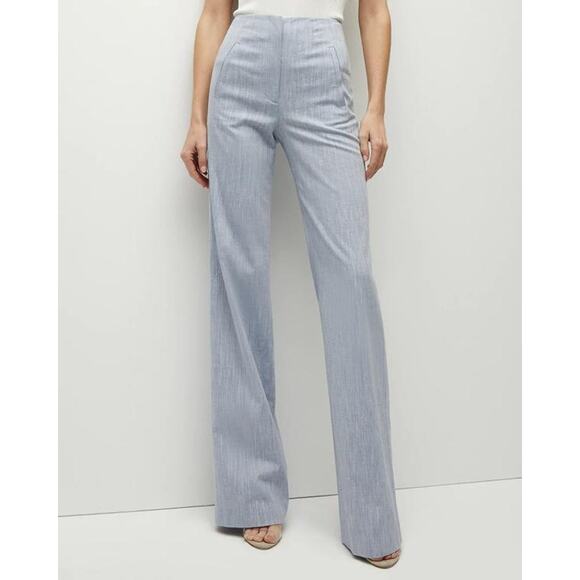 Veronica Beard Jude Pant in Blue Oasis 4 - Picture 2 of 5
